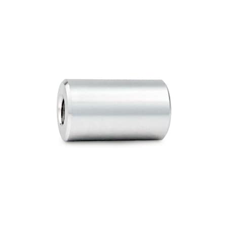 Gyford Round Standoffs, 5/16"-18 Thrd Sz, 1-1/4 in Bd L, Aluminum Clear Anodized, 3/4 in OD SO-75125